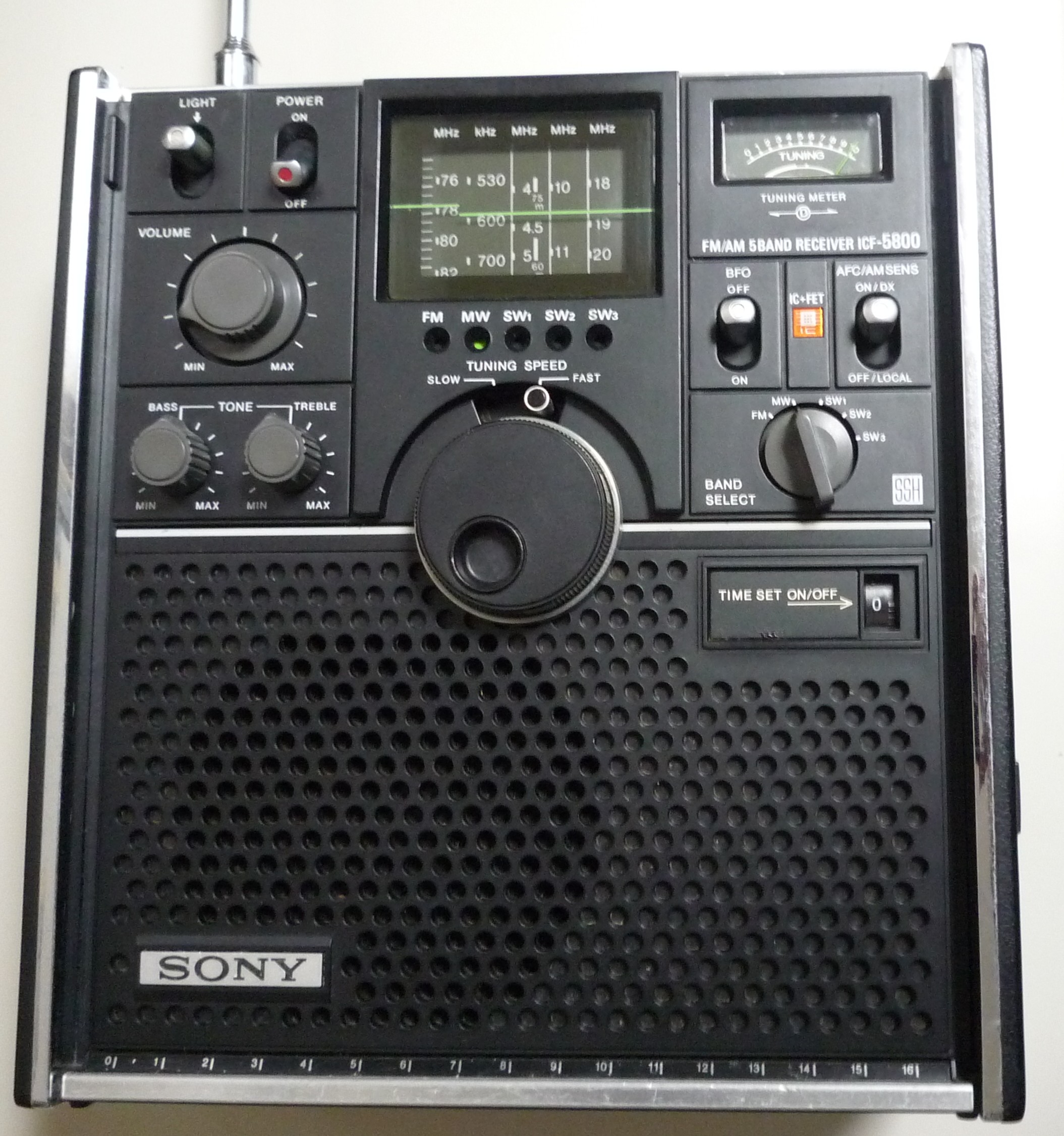 ァイターアワード SONY ICF-SW35 FMラジオ - 家電、AV、カメラ
